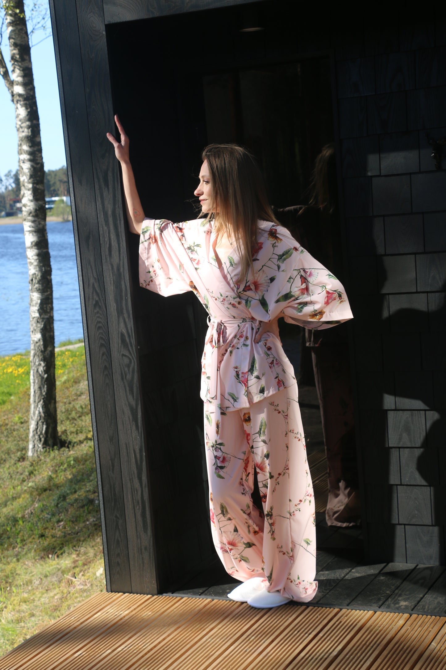 "Pink Bloom" Lounge-to-Street Set – Limited Edition