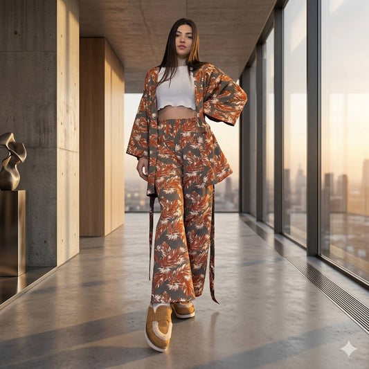 Cozy Knit Lounge Set – Handmade Quality